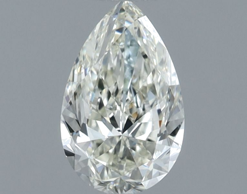 0.5 carat K-VVS1 Natūralus Pear Deimantas (1)