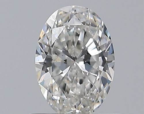 0.51 carat F-SI2 Natūralus Oval Deimantas (1)