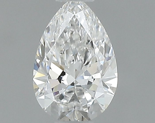 0.32 carat E-VVS1 Natūralus Pear Deimantas (1)