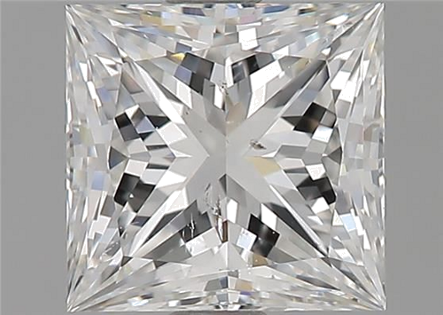 1.5 carat H-SI1 Natūralus Princess Deimantas (1)