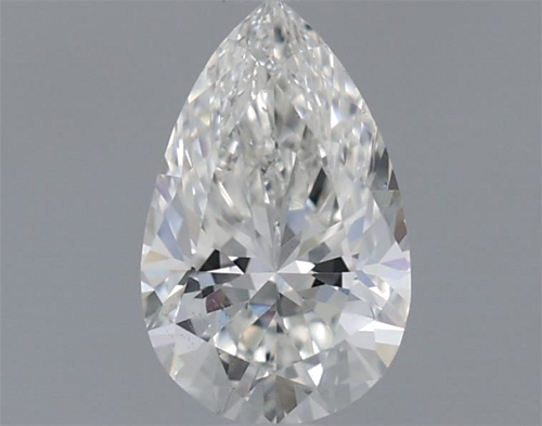0.53 carat G-SI1 Natūralus Pear Deimantas (1)