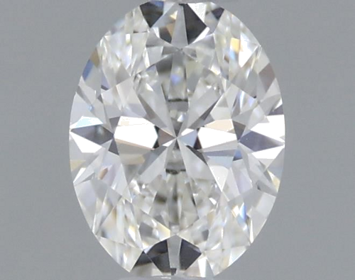 0.4 carat F-VVS2 Natūralus Oval Deimantas (1)