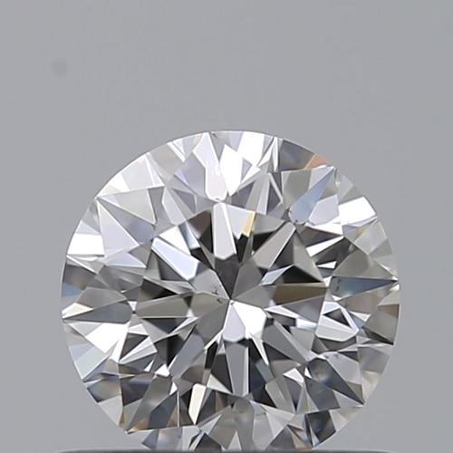 0.54 carat F-SI1 Excellent cut Natūralus Round Deimantas (1)