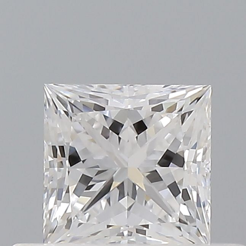 0.44 carat D-VVS2 Natūralus Princess Deimantas (1)