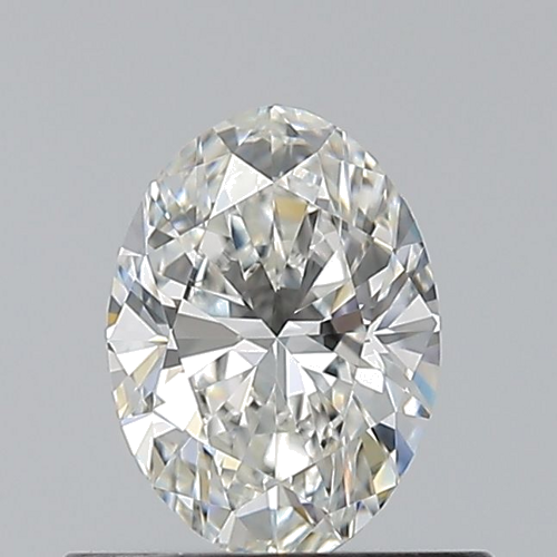 0.5 carat G-VVS1 Natūralus Oval Deimantas (1)