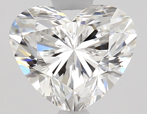 1.07 carat E-VVS2 Natūralus Heart Deimantas (1)