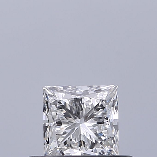 0.37 carat E-VVS1 Natūralus Princess Deimantas (1)