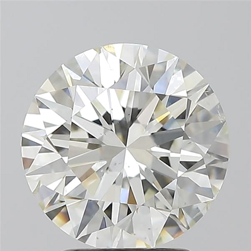 2.7 carat J-SI2 Excellent cut Natūralus Round Deimantas (1)