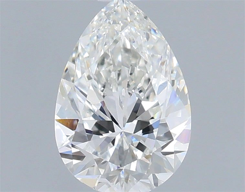 0.51 carat G-VS2 Natūralus Pear Deimantas (1)