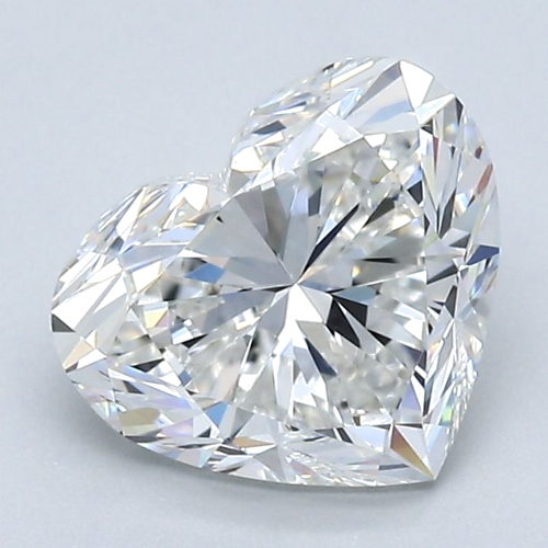 1.99 carat G-VS1 Natūralus Heart Deimantas (1)