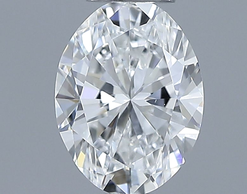 1.0 carat D-VS2 Natūralus Oval Deimantas (1)