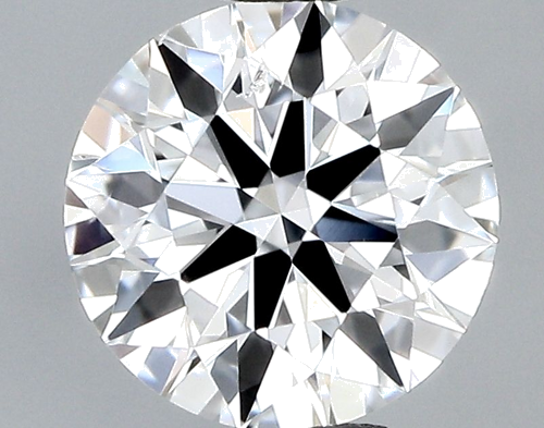 0.5 carat E-SI1 Excellent cut Natūralus Round Deimantas (1)