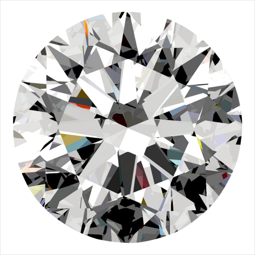 0.3 carat D-VS2 Very Good cut Natūralus Round Deimantas (1)