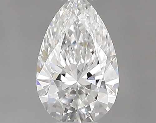 0.3 carat F-VVS1 Natūralus Pear Deimantas (1)