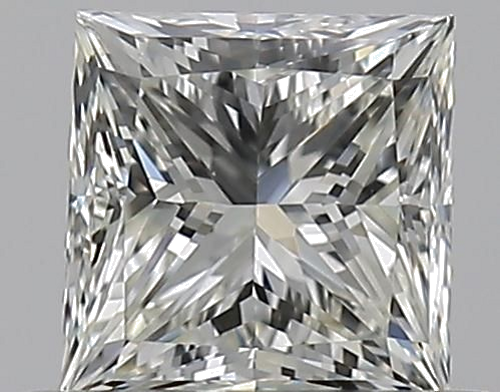 0.5 carat J-VS1 Natūralus Princess Deimantas (1)