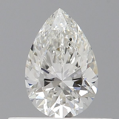 0.4 carat G-VS1 Natūralus Pear Deimantas (1)