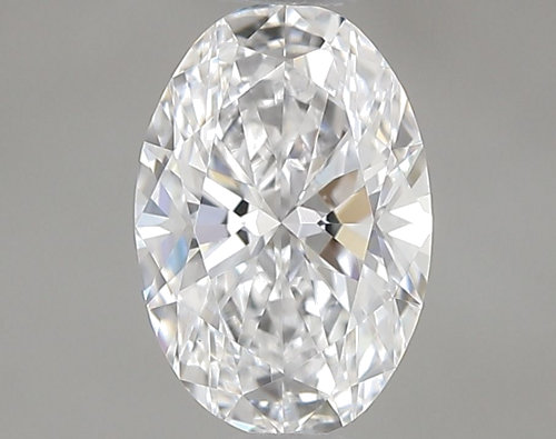 0.59 carat D-VVS2 Natūralus Oval Deimantas (1)
