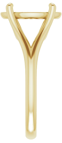 Sužadėtuvių Žiedas „Solitaire“ 18k yellow gold Oval 12mm x 10mm (4)