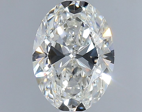 0.9 carat H-VS2 Natūralus Oval Deimantas (1)