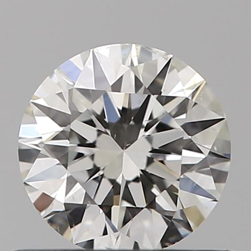 0.51 carat I-SI1 Excellent cut Natūralus Round Deimantas (1)