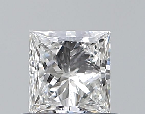 0.5 carat F-VS1 Natūralus Princess Deimantas (1)