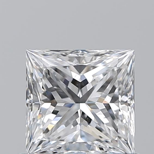 0.7 carat D-VS2 Natūralus Princess Deimantas (1)