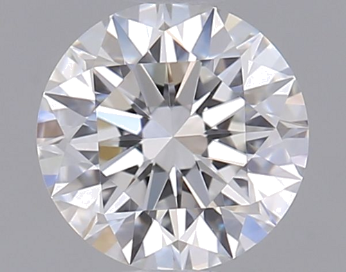 0.43 carat F-VVS1 Excellent cut Natūralus Round Deimantas (1)