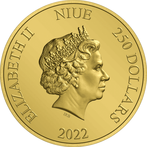 1 oz Bisa Sea Turtle 2022 Niue Gold Coin (2)