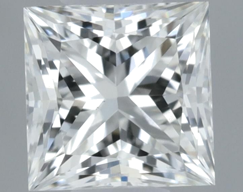0.34 carat I-VS1 Natūralus Princess Deimantas (1)