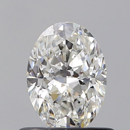 0.6 carat G-SI1 Natūralus Oval Deimantas (1)