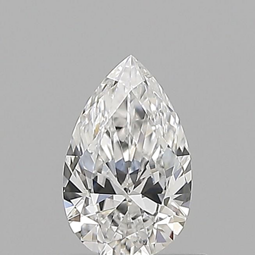 0.5 carat E-VVS2 Natūralus Pear Deimantas (1)
