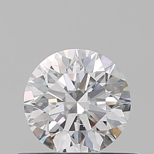 0.5 carat F-SI2 Excellent cut Natūralus Round Deimantas (1)