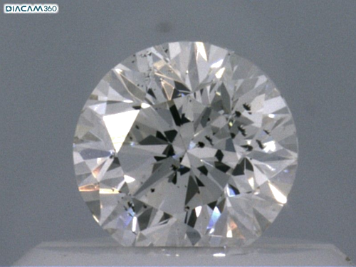 0.35 carat I-SI2 Excellent cut Natūralus Round Deimantas (1)