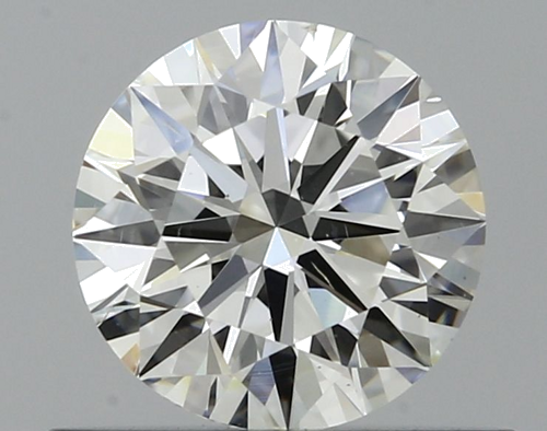0.5 carat I-SI1 Excellent cut Natūralus Round Deimantas (1)