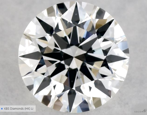 0.3 carat E-VS2 Excellent cut Natūralus Round Deimantas (1)