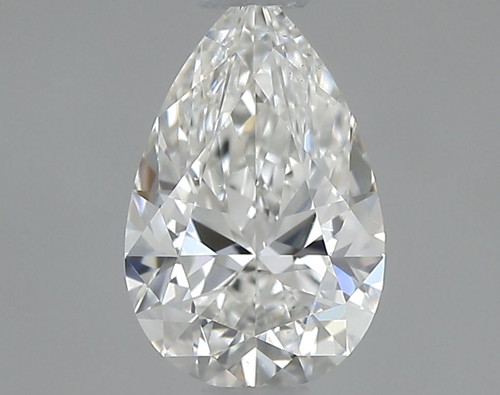 0.58 carat H-VS2 Natūralus Pear Deimantas (1)