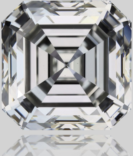 1.12 carat I-VS1 Natūralus Asscher Deimantas (1)