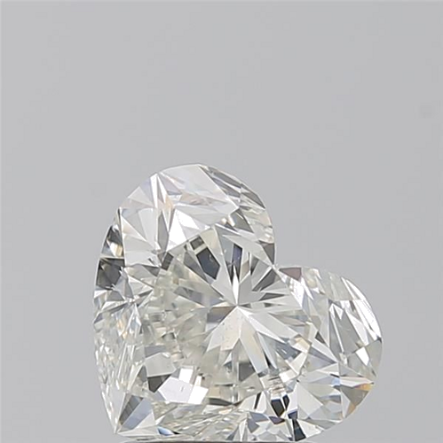 1.7 carat I-SI2 Natūralus Heart Deimantas (1)