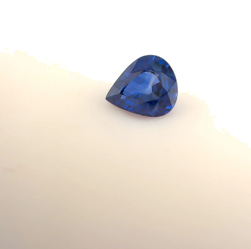 0.53 carat BLUE Pear Safyras (1)