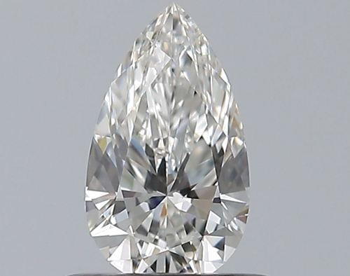 0.48 carat F-SI1 Natūralus Pear Deimantas (1)