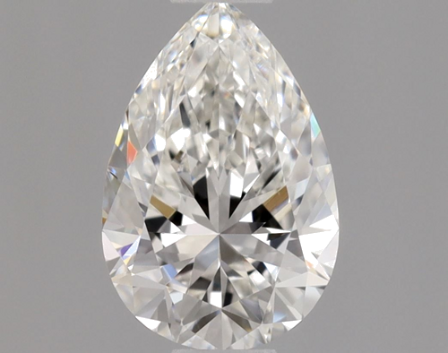 0.5 carat G-VVS1 Natūralus Pear Deimantas (1)