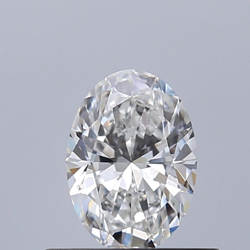 0.42 carat F-VVS1 Natūralus Oval Deimantas (1)