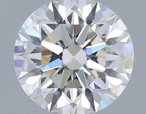 0.43 carat I-VVS2 Excellent cut Natūralus Round Deimantas (1)
