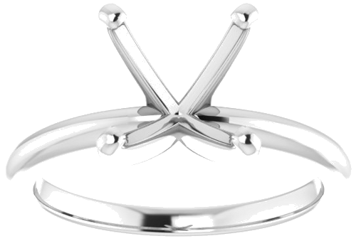 Sužadėtuvių Žiedas „Solitaire“ 950 Platinos Round 9.4mm (3)