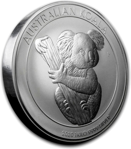 1 kg Koala 2020 Australija sidabrinė moneta (2)