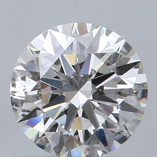 0.56 carat F-SI2 Excellent cut Natūralus Round Deimantas (1)