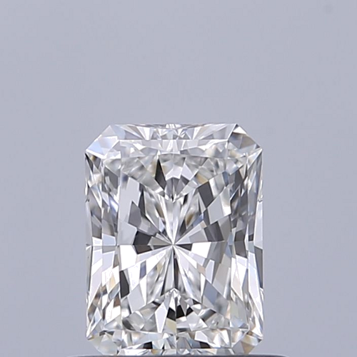 0.52 carat E-VS1 Natūralus Radiant Deimantas (1)