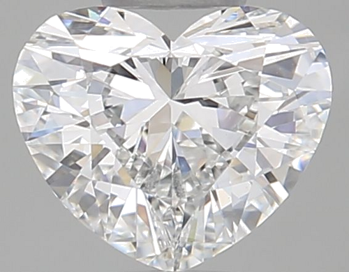 0.5 carat F-SI1 Natūralus Heart Deimantas (1)