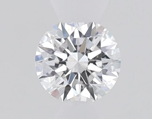 0.19 carat D-VVS2 Excellent cut Natūralus Round Deimantas (1)