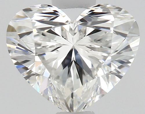 0.63 carat F-VS1 Natūralus Heart Deimantas (1)